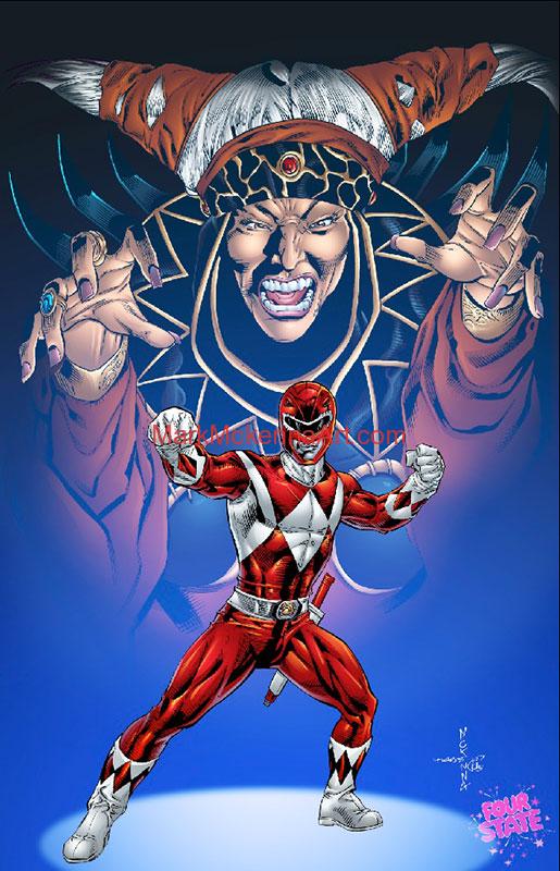 Power Rangers Blue - Official Site of Artist Mark Mckenna